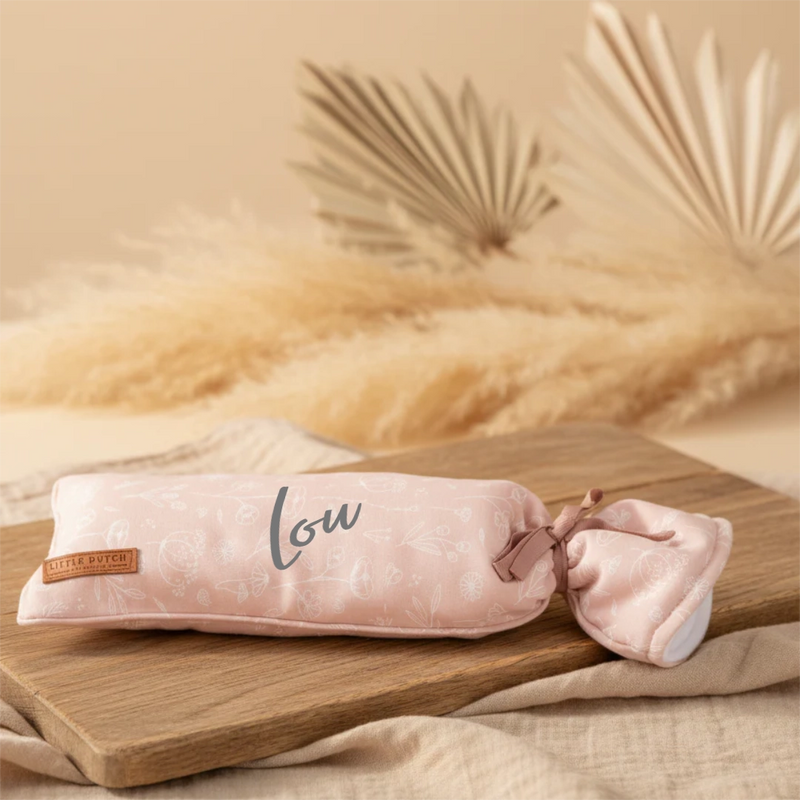Housse pour bouillotte Fleurs sauvages Rose | Little Dutch