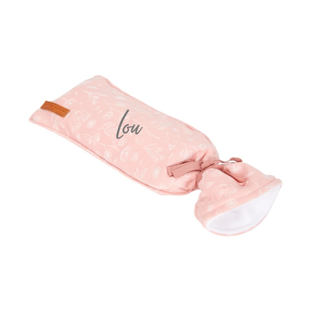 Housse pour bouillotte Fleurs sauvages Rose | Little Dutch