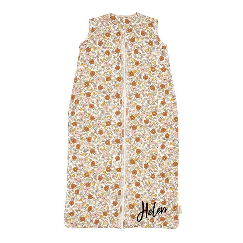 Schlafsack Sommer 90 cm Vintage Little Flowers | Little Dutch