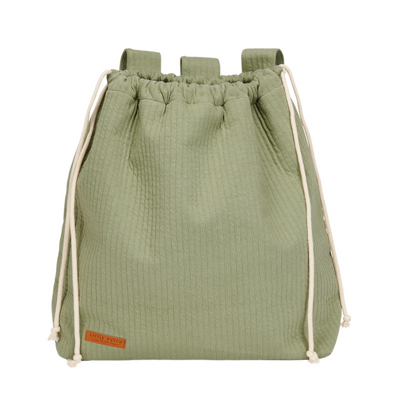 Little Dutch - Sac à jouets Pure Olive