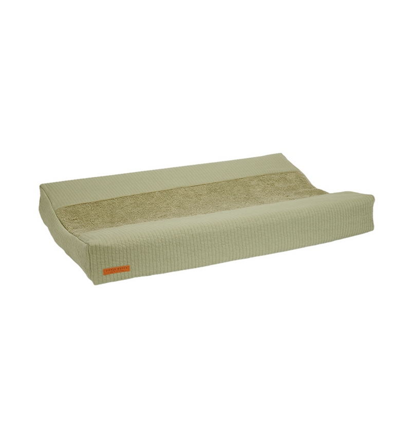 Little Dutch - Changing table cover Pure Olive