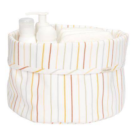 Panier d'allaitement rond Vintage Sunny Stripes | Little Dutch