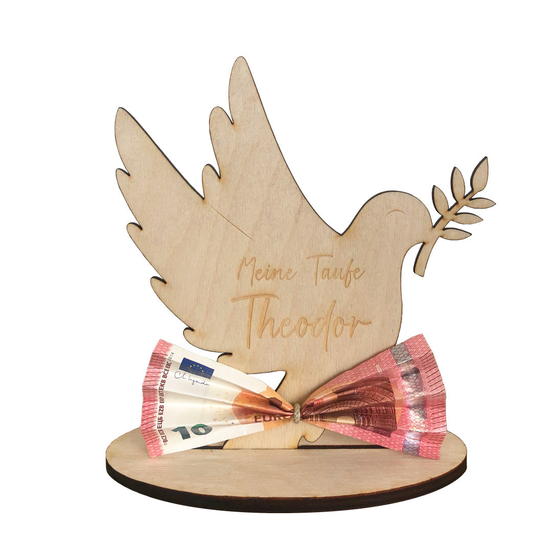 Colombe en cadeau | Bouffées claquantes