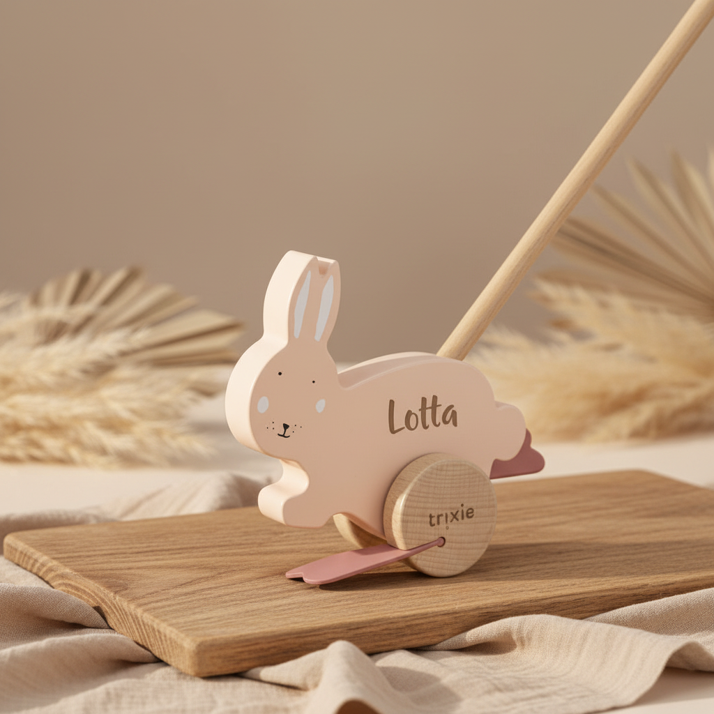 Schiebetier aus Holz - Frau Hase | Trixie