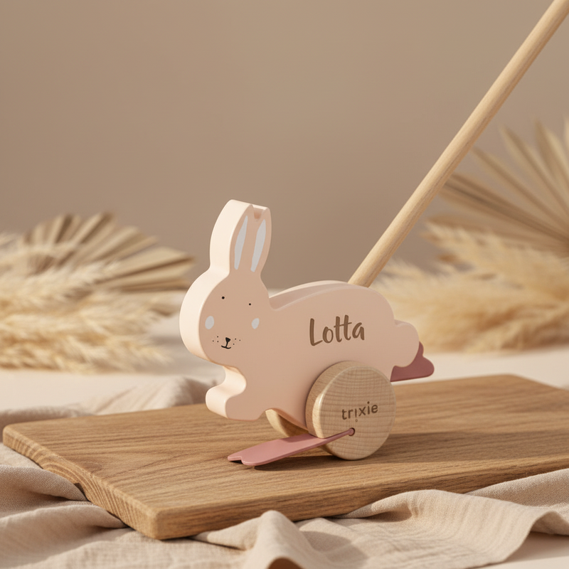 Schiebetier aus Holz - Frau Hase | Trixie