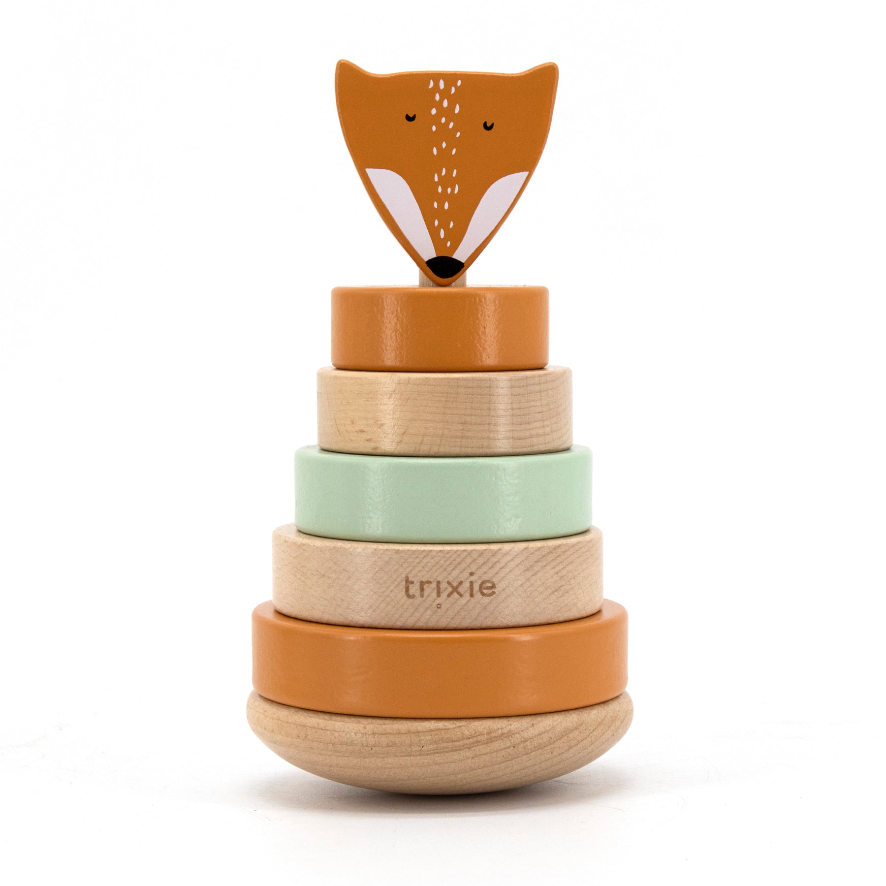 Tour d'empilage Monsieur Renard Bois - pour la naissance | Trixie