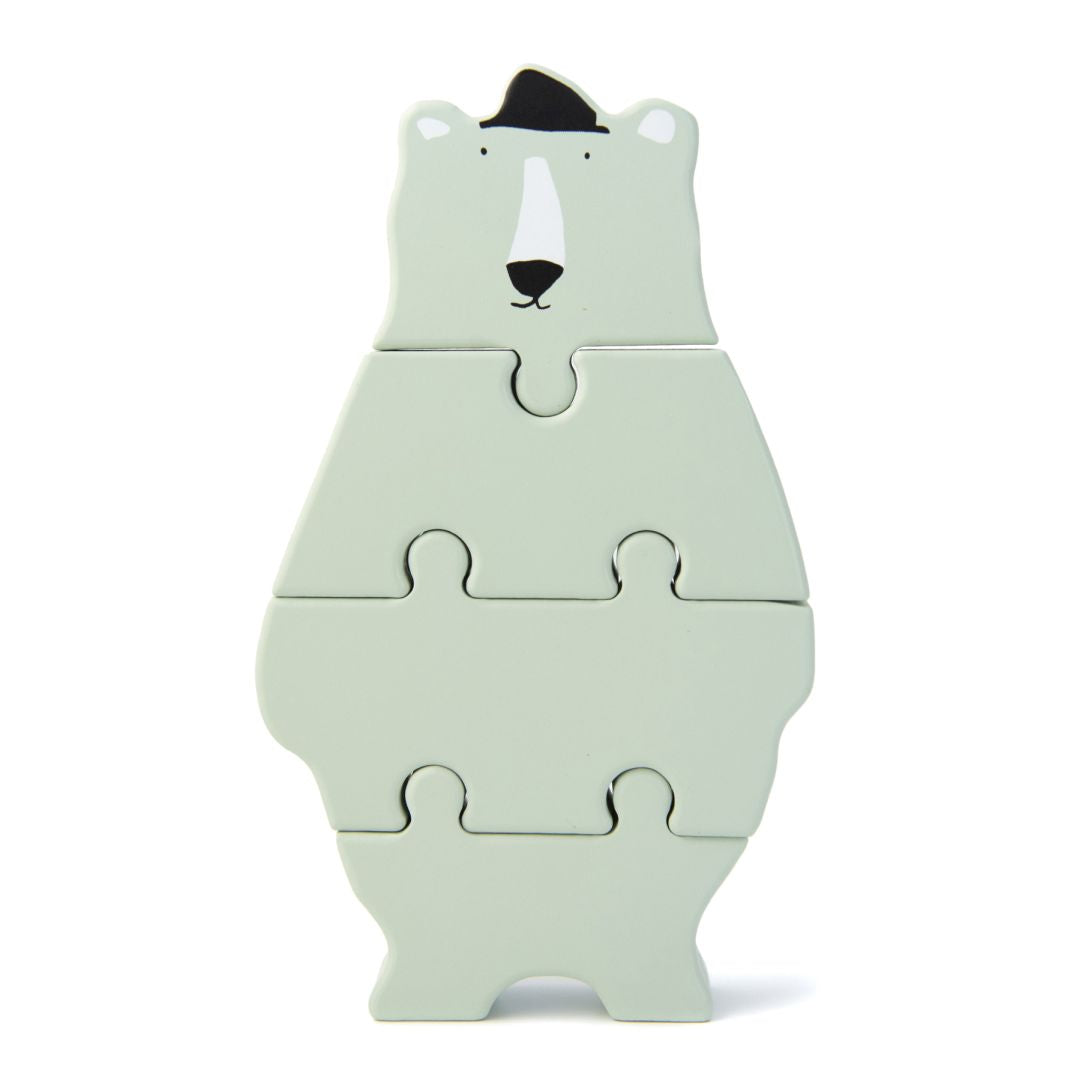 Puzzle en bois – Monsieur Ours Polaire | Trixie