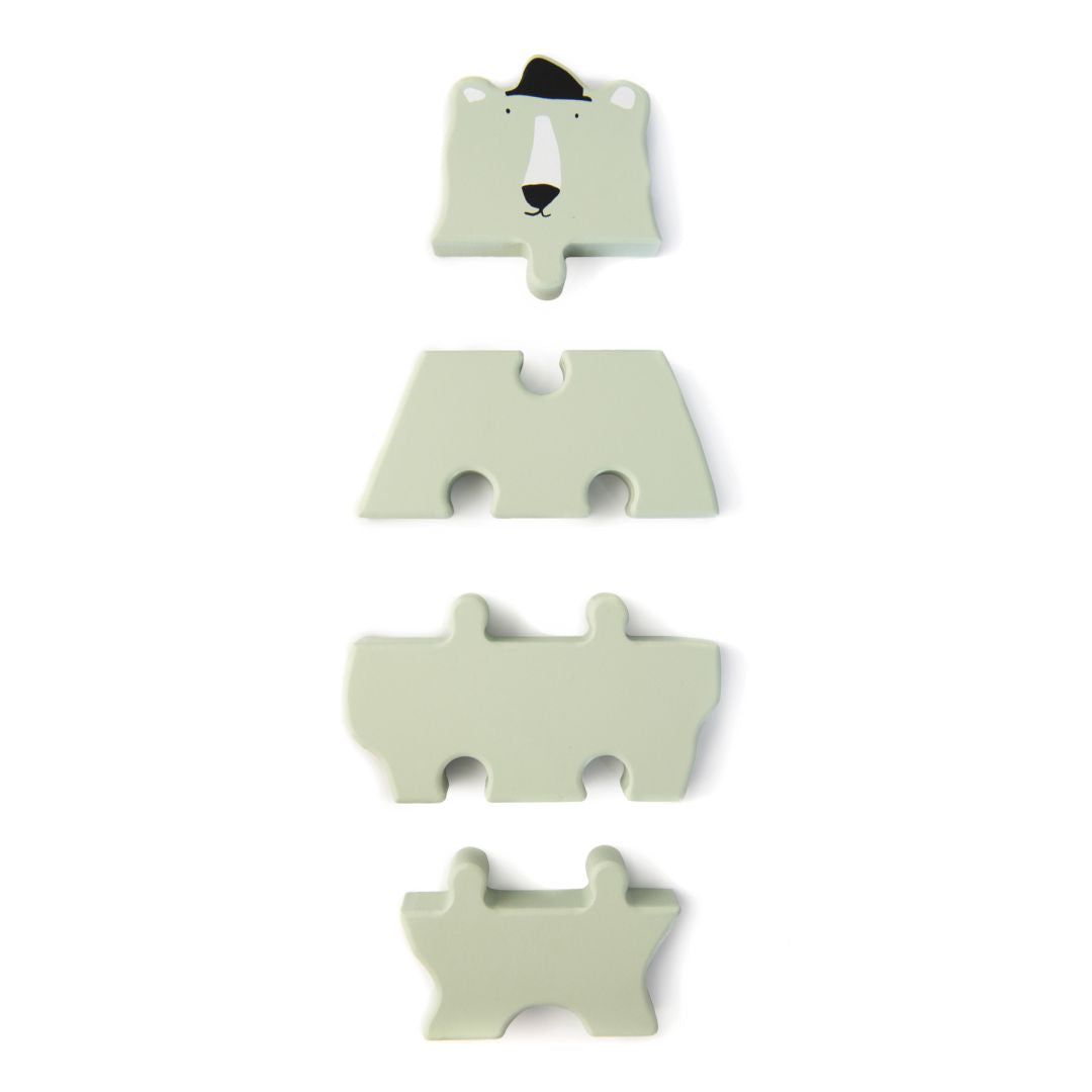 Puzzle en bois – Monsieur Ours Polaire | Trixie