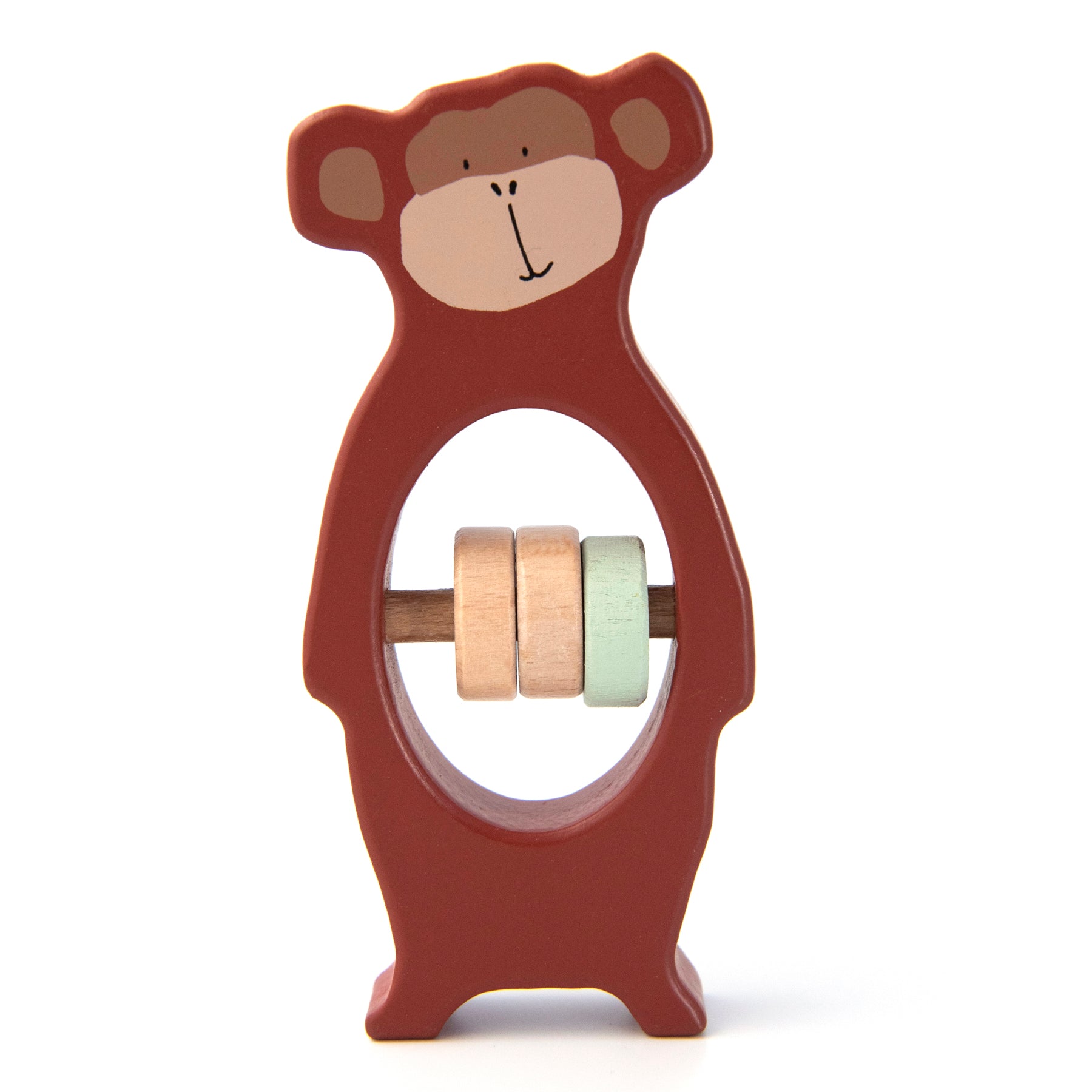 Hochet en bois – M. Singe | Trixie