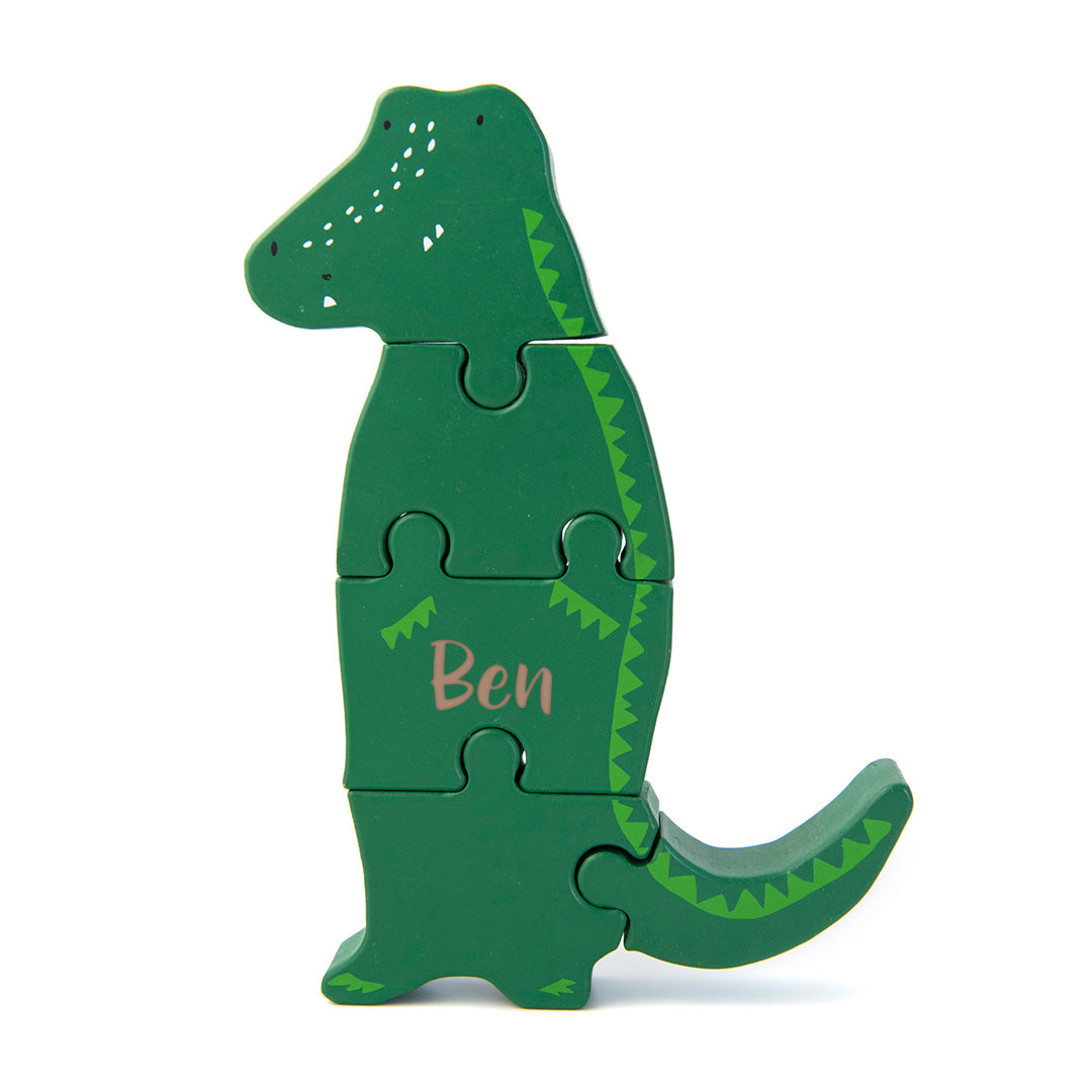 Puzzle en bois – Monsieur Crocodile | Trixie
