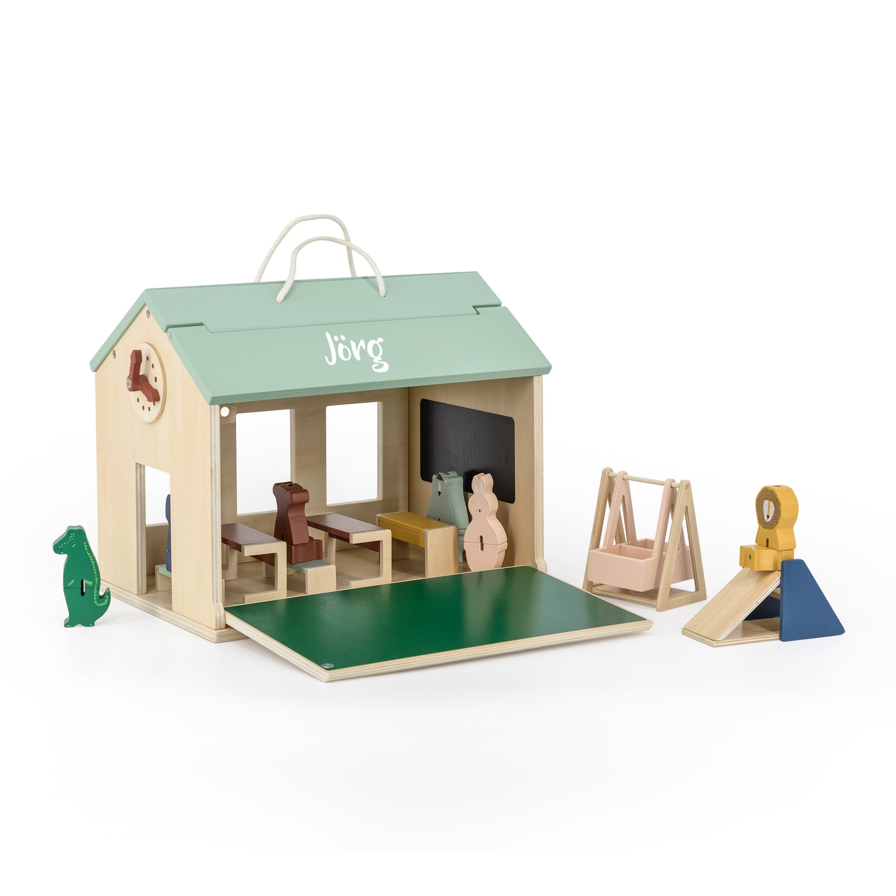 École avec accessoires en bois | Trixie