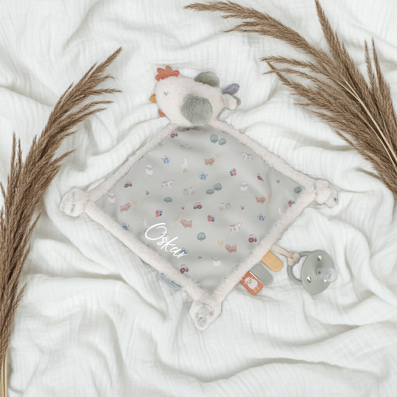 Chicken comfort blanket Little Farm