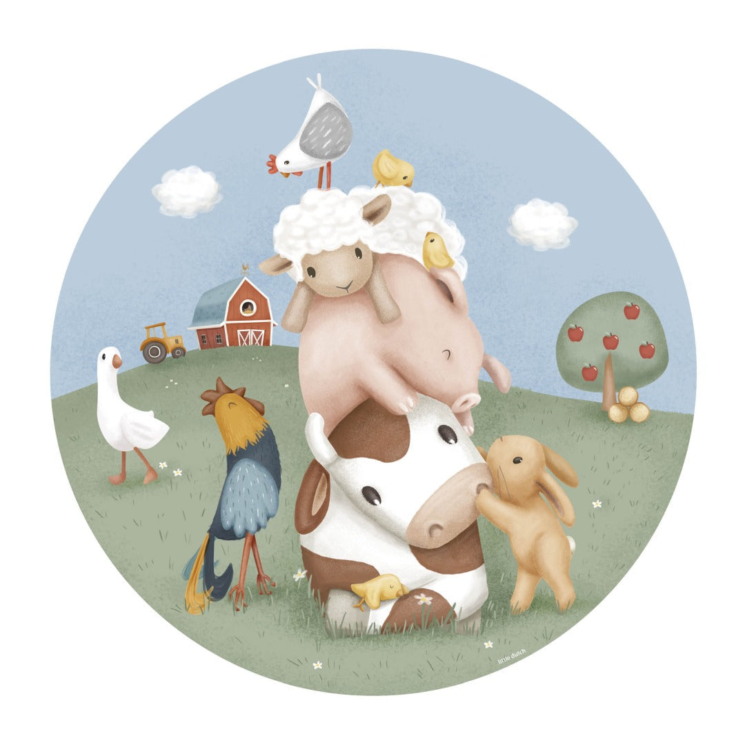 Papier peint intissé autour de Little Farm | Little Dutch