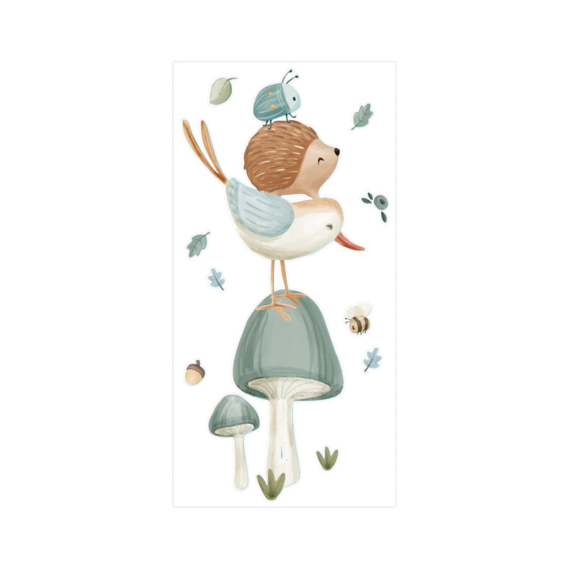 Sticker mural Amis de la forêt | Little Dutch