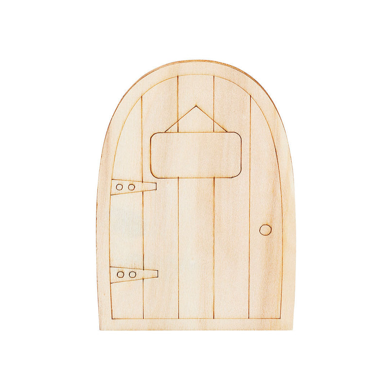 Accessoires de porte de lutin avec plaque nominative personnalisée