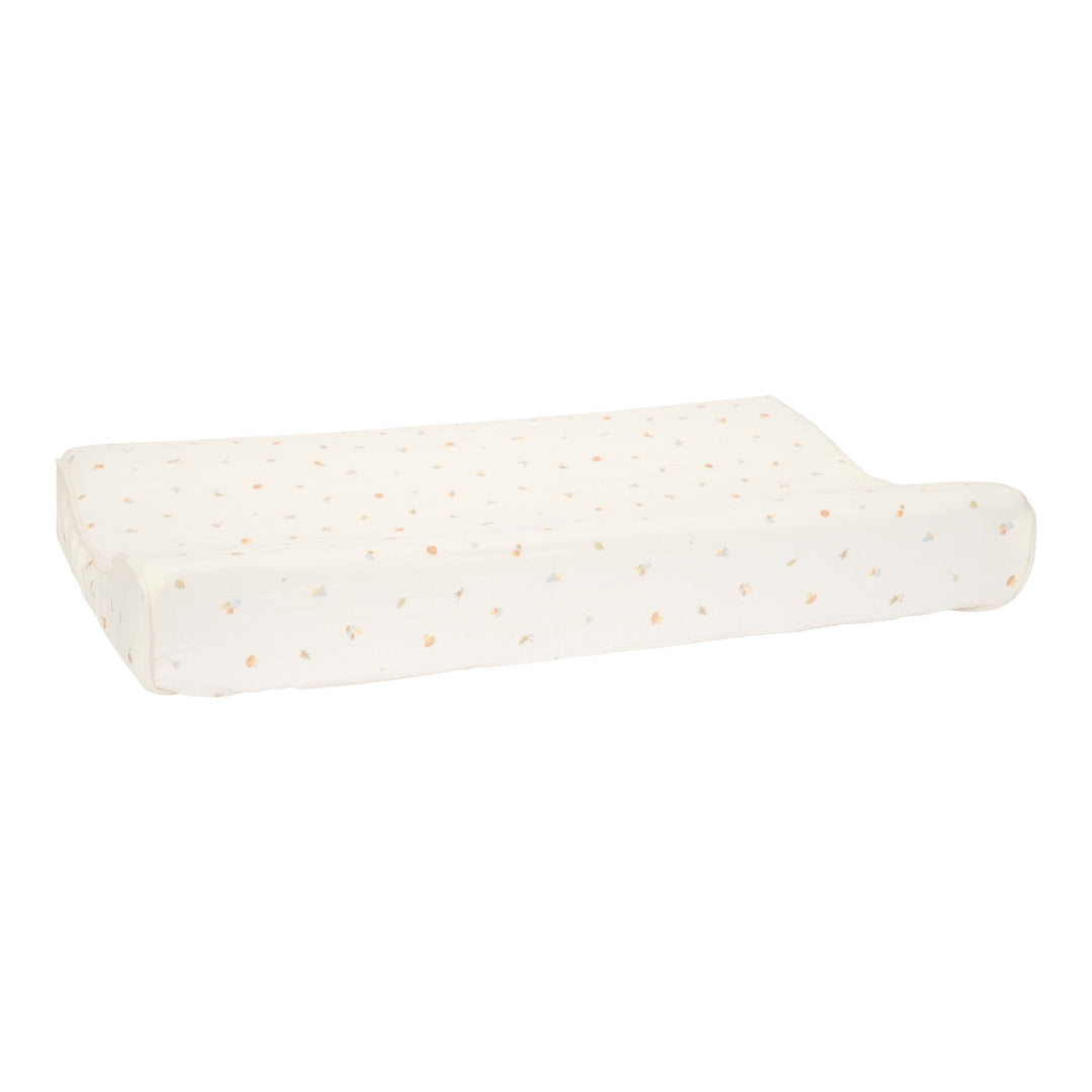 Housse de matelas à langer en mousseline Trésors de la forêt | Little Dutch