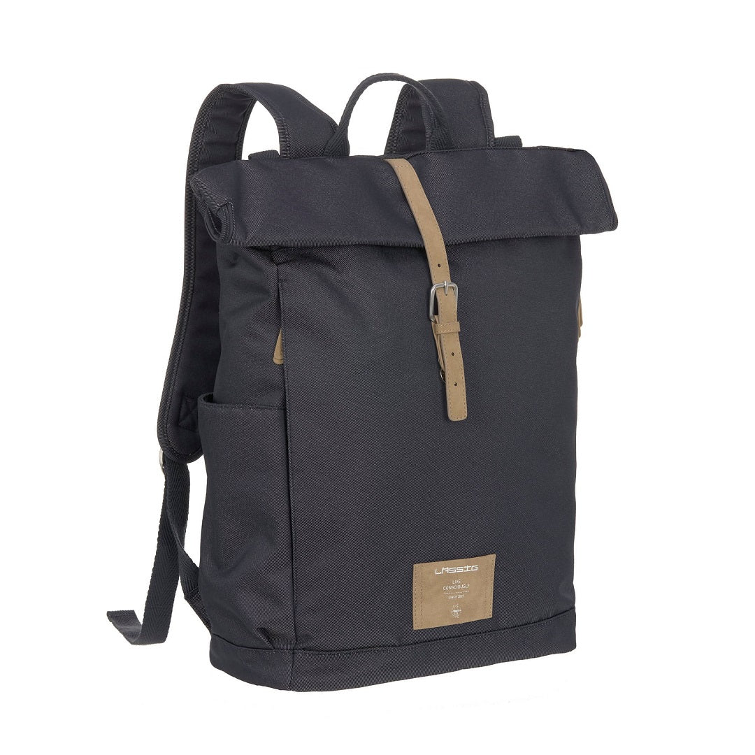 Sac à dos à langer - Sac à dos à roulettes, bleu denim (édition limitée) | Lässig
