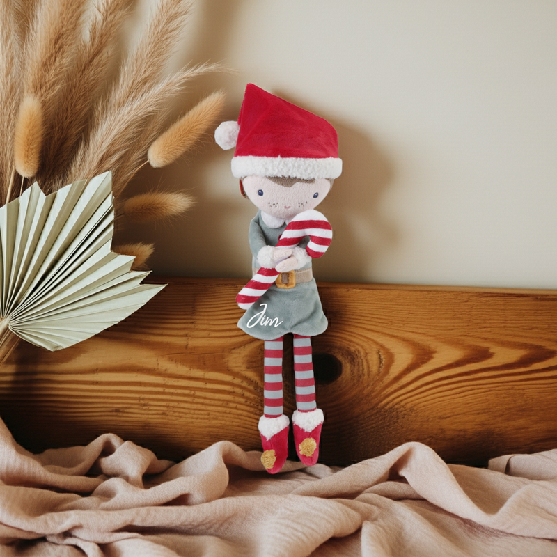 Winter Doll Jim 35 cm | Cuddly Doll for Children