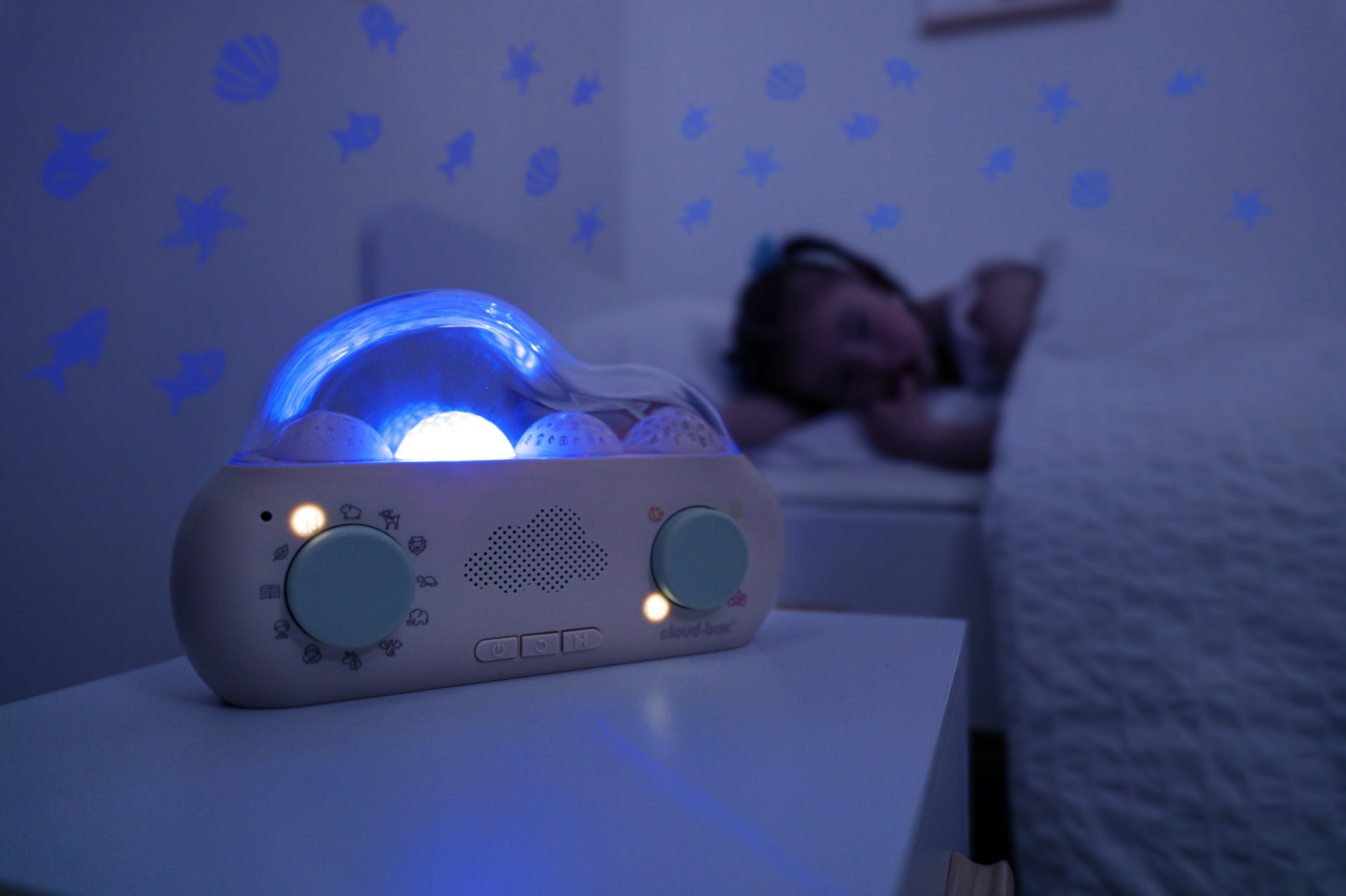 Cloud-Box la boîte à histoires avec projecteur lumineux | cloud.b