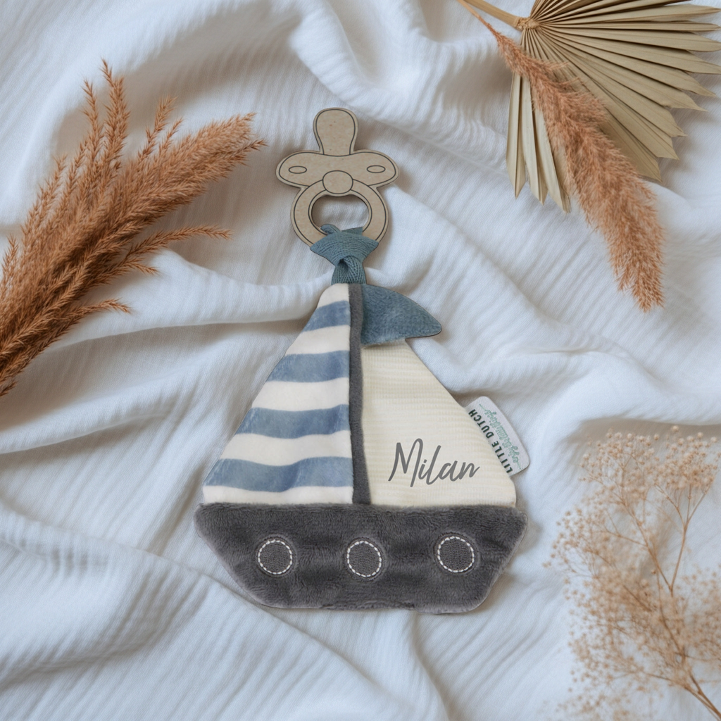 Soother Comfort Blanket Sailors Bay | Cuddle Cloth for Babies