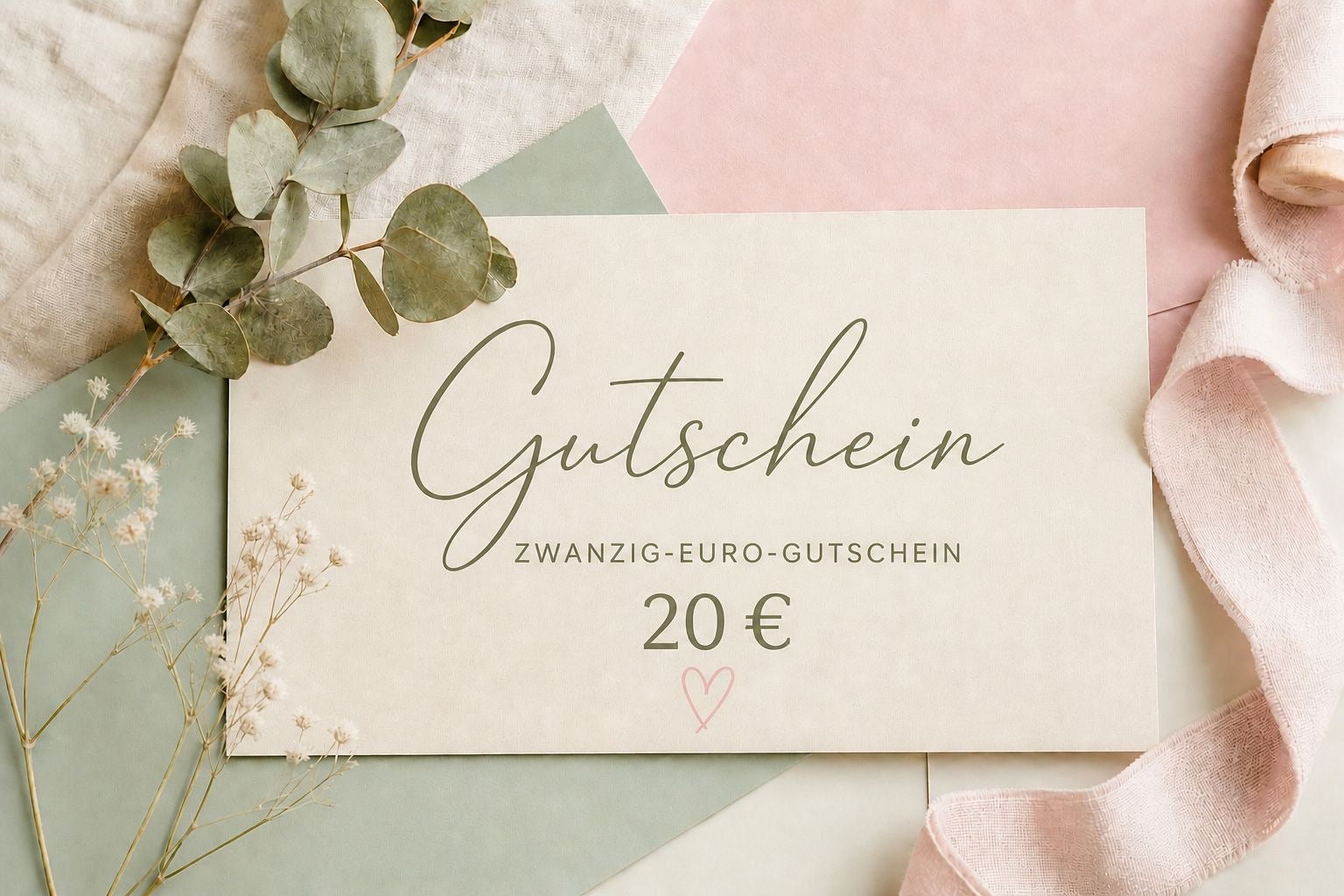 20 Euro Schmatzepuffer Gutschein für personalisierte Babygeschenke zur Geburt, Taufe und besondere Anlässe. Hochwertige Geschenkidee für individuelle Erinnerungsstücke mit persönlicher Gestaltung.