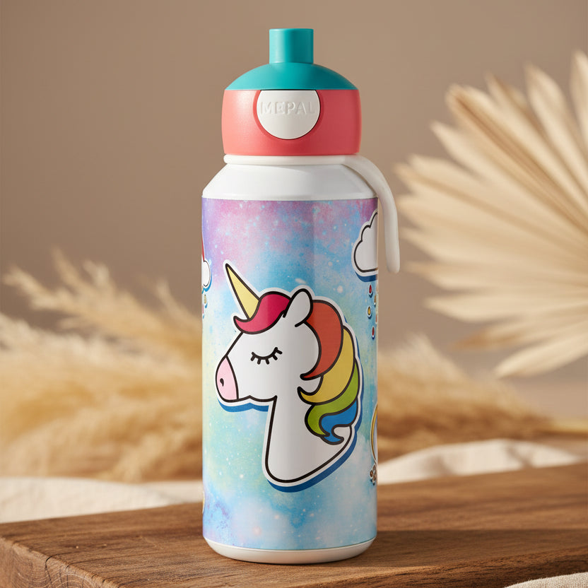 Gourde pop-up – Licorne | Mepal