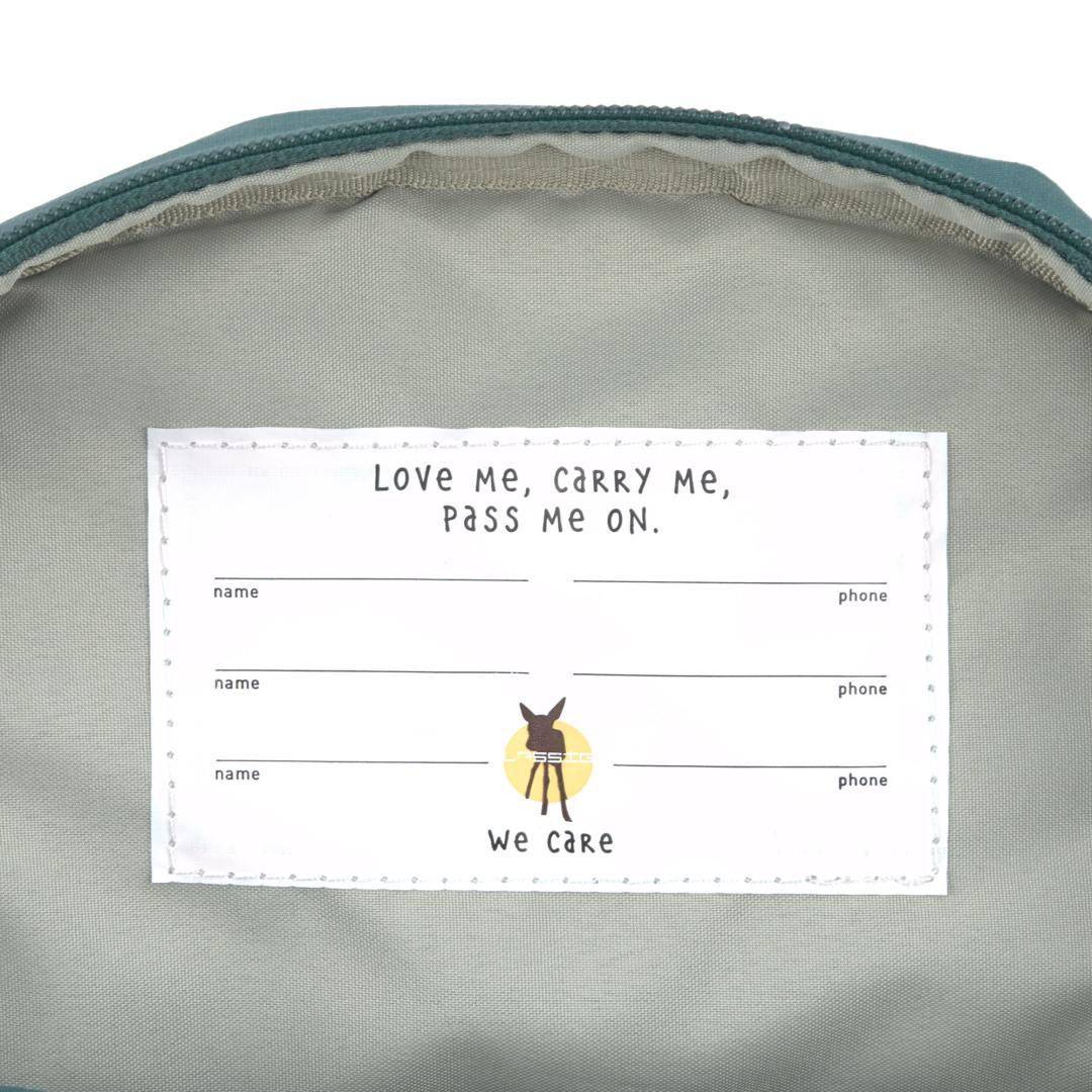 Mini sac à dos pour maternelle - Little Gang, Vert foncé | Lässig