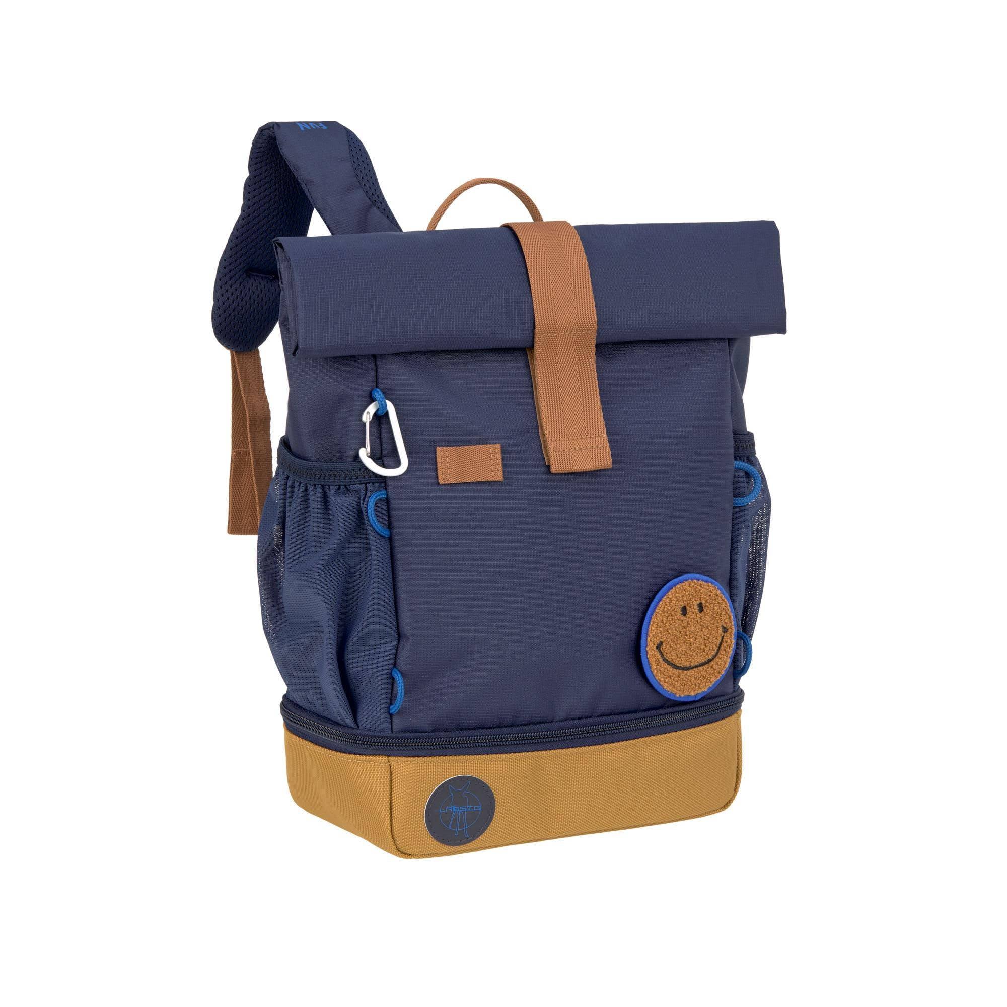 Sac à dos à roulettes pour maternelle - Little Gang, Bleu foncé | Lässig