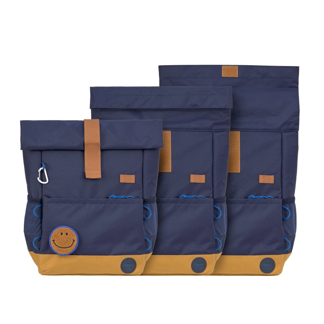 Sac à dos à roulettes pour enfants - Little Gang, Bleu foncé | Lässig