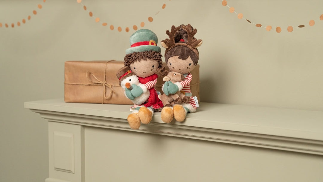 Snuggle Doll Winter Evi 35 cm – Soft Fabric Doll for Children