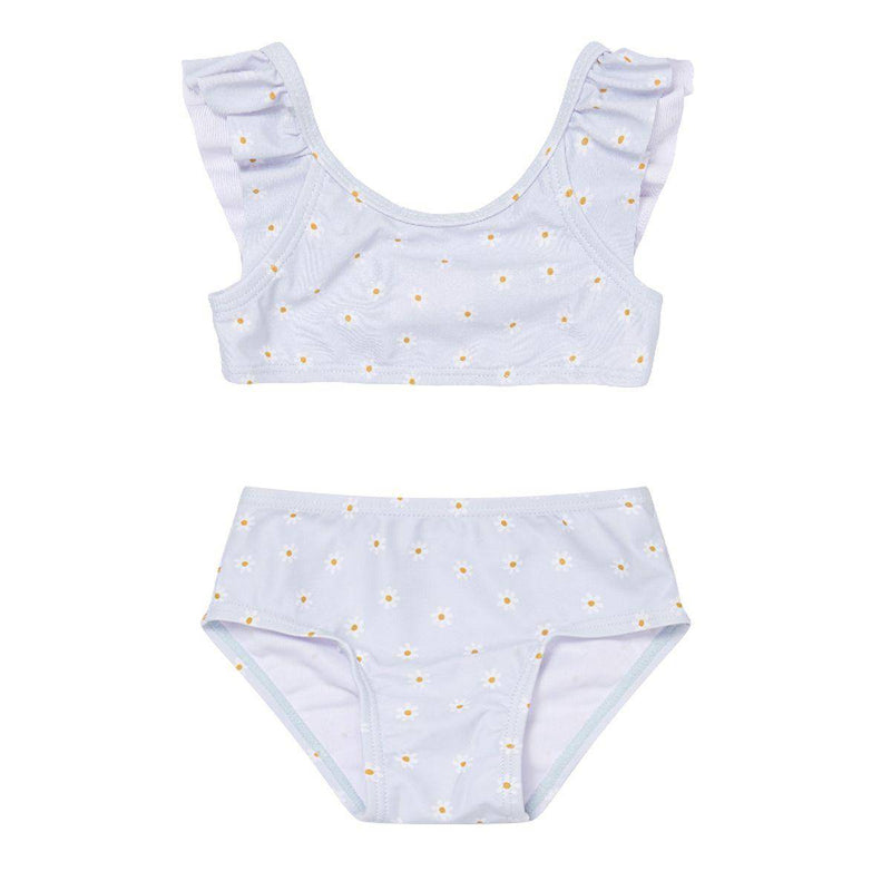 Bikini mit Volants, Daisies Blue | Little Dutch