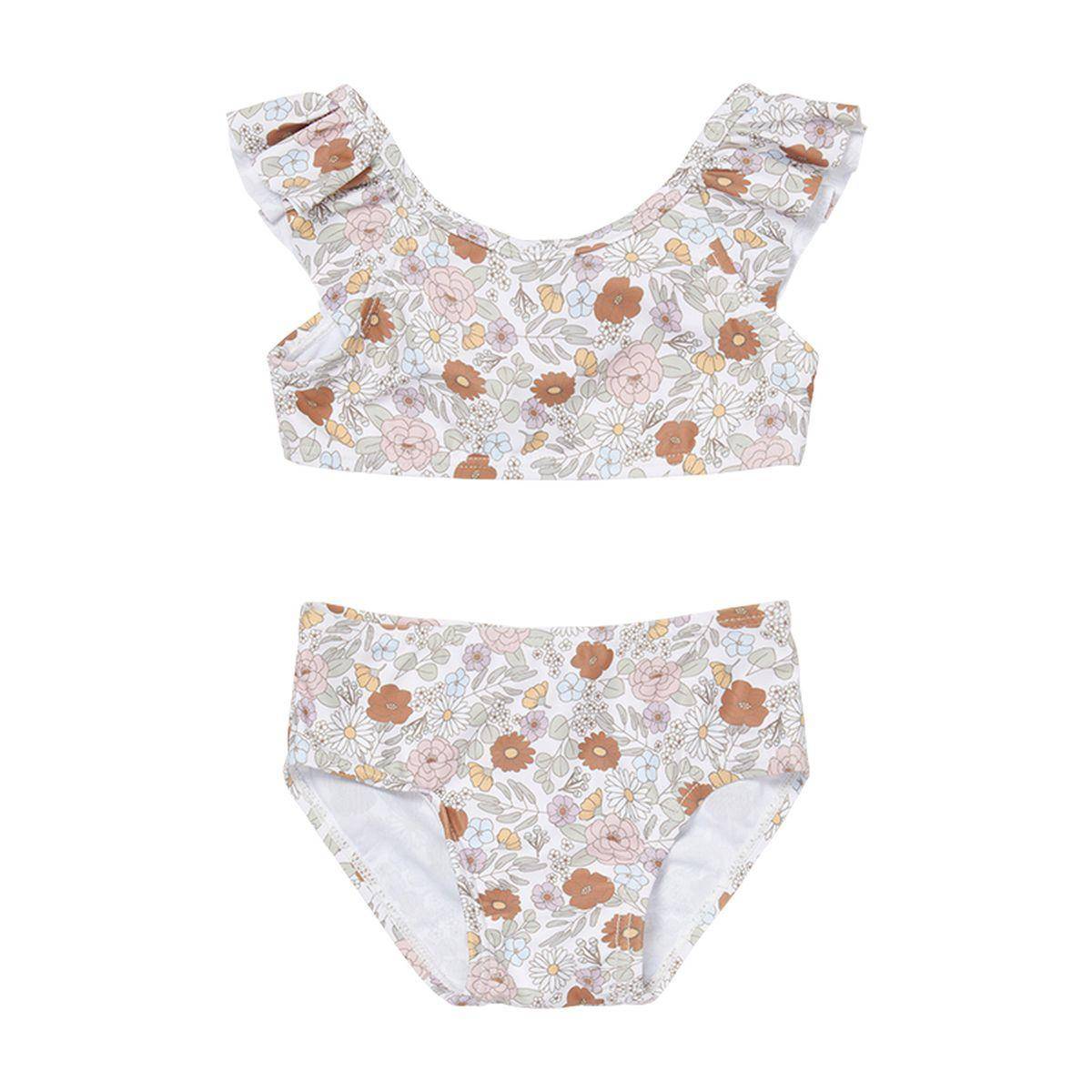 Bikini à volants, Vintage Little Flowers | Little Dutch