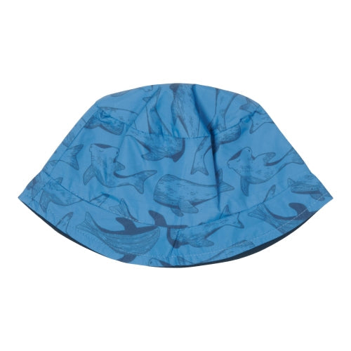 Sonnenhut wendbar, Sea Life / Blue, Größe 2 | Little Dutch