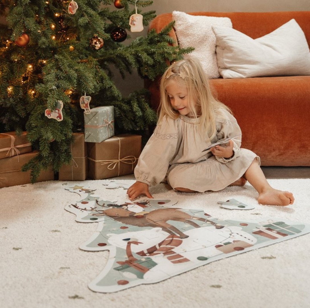 Puzzle de Noël XL – Grand puzzle pour enfants pour la période de Noël
