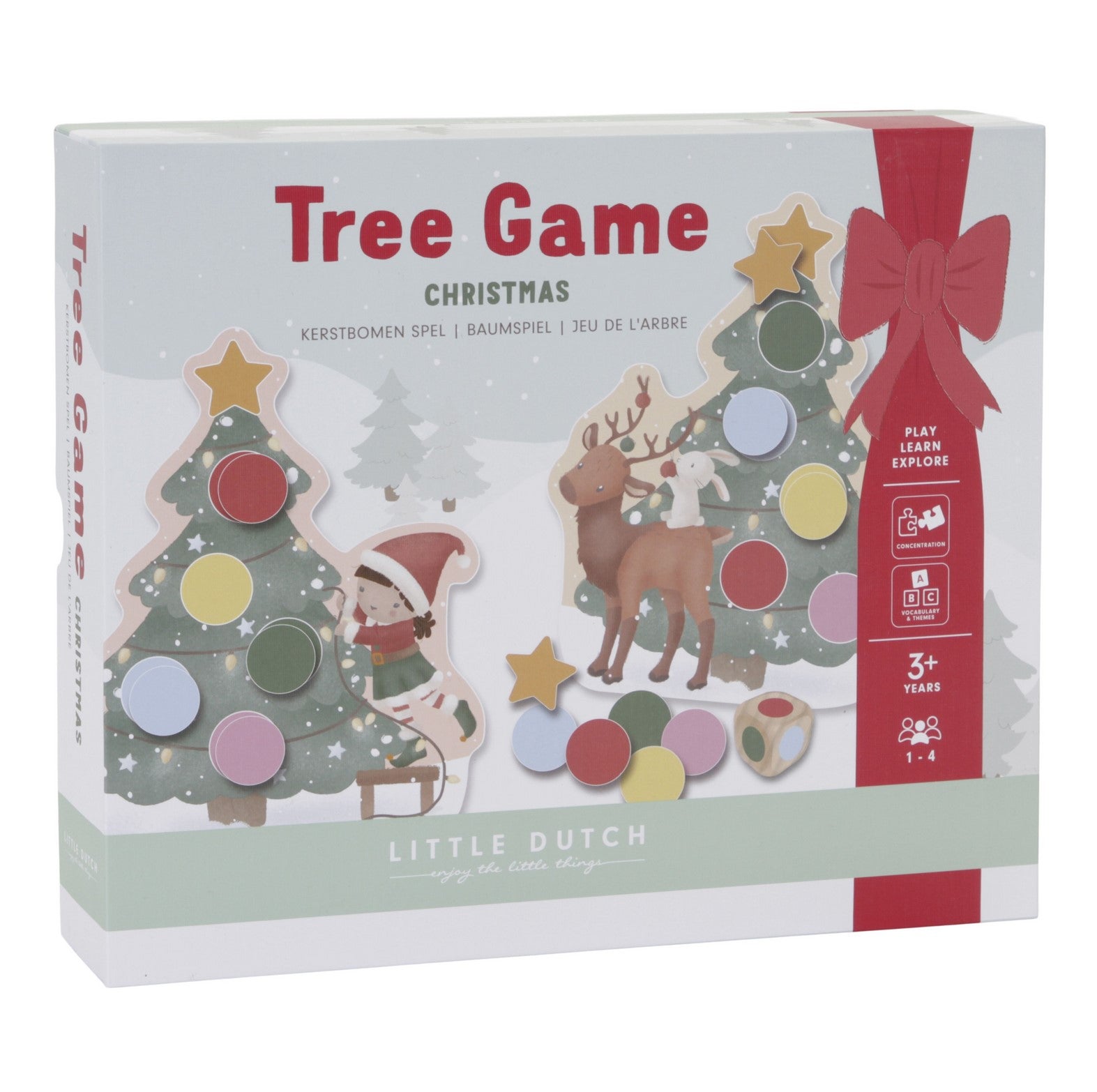 Jeu du sapin de Noël – Jeu d'adresse pour enfants