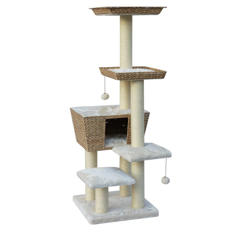 Nobby Kratzbaum Motega beige 48 × 48 × 141 cm