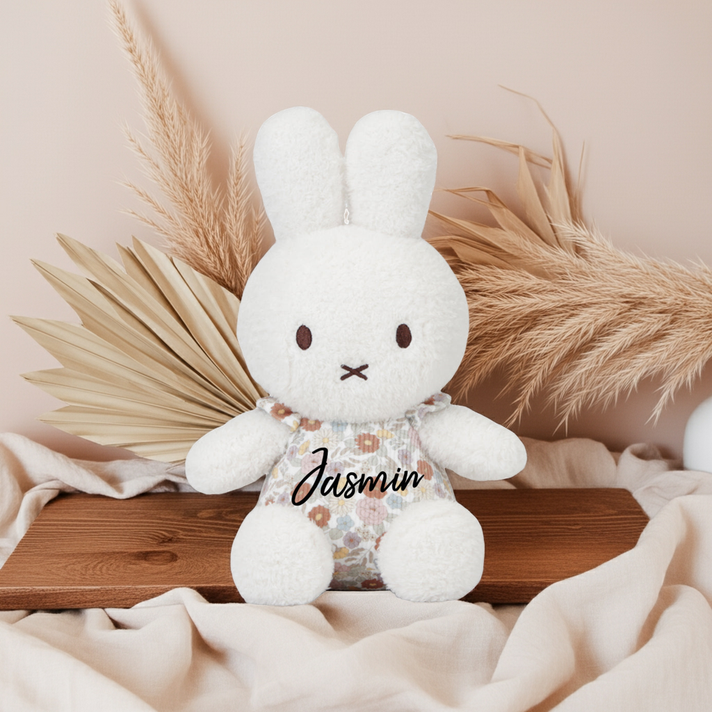 Peluche Miffy le lapin 25 cm à câliner et à aimer