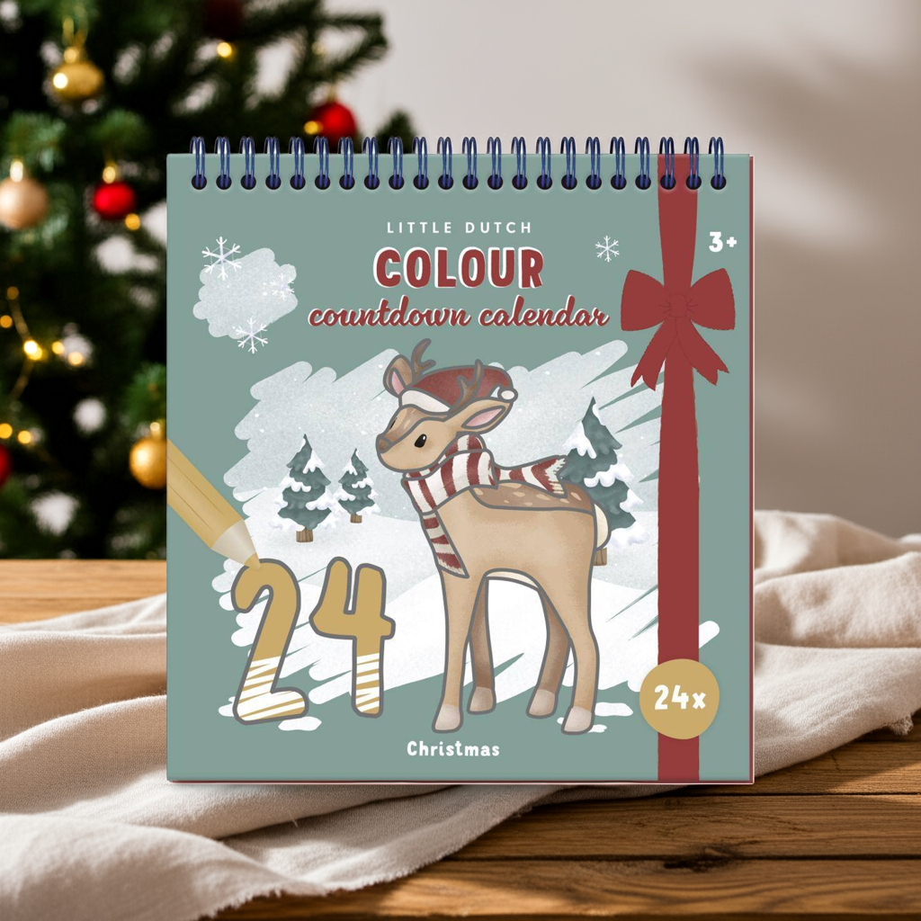 Livre de coloriage Calendrier de l'Avent – Calendrier de l'Avent créatif pour les enfants