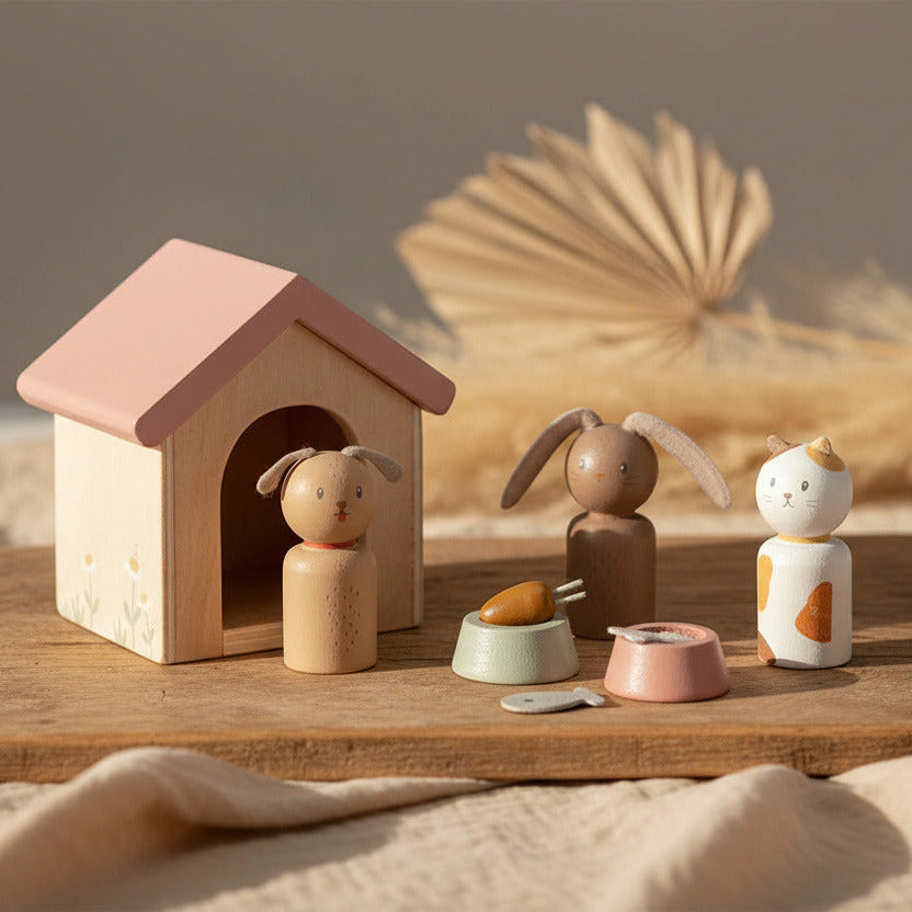 Puppenhaus - Erweiterungsset Haustiere