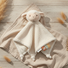 Weiches Schnuffeltuch Schaf für Babys mit kuscheligem Stoff und beruhigendem Schmusetuch für Geborgenheit, Einschlafen und erste Kuschelmomente