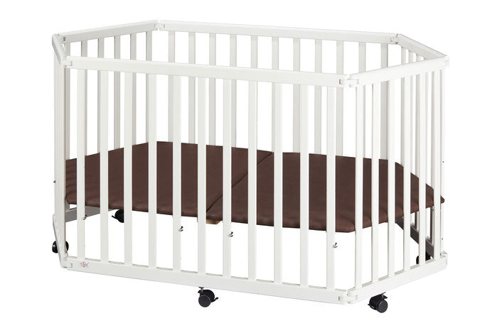 Parc hexagonal pliable blanc Lies | tiSsi®