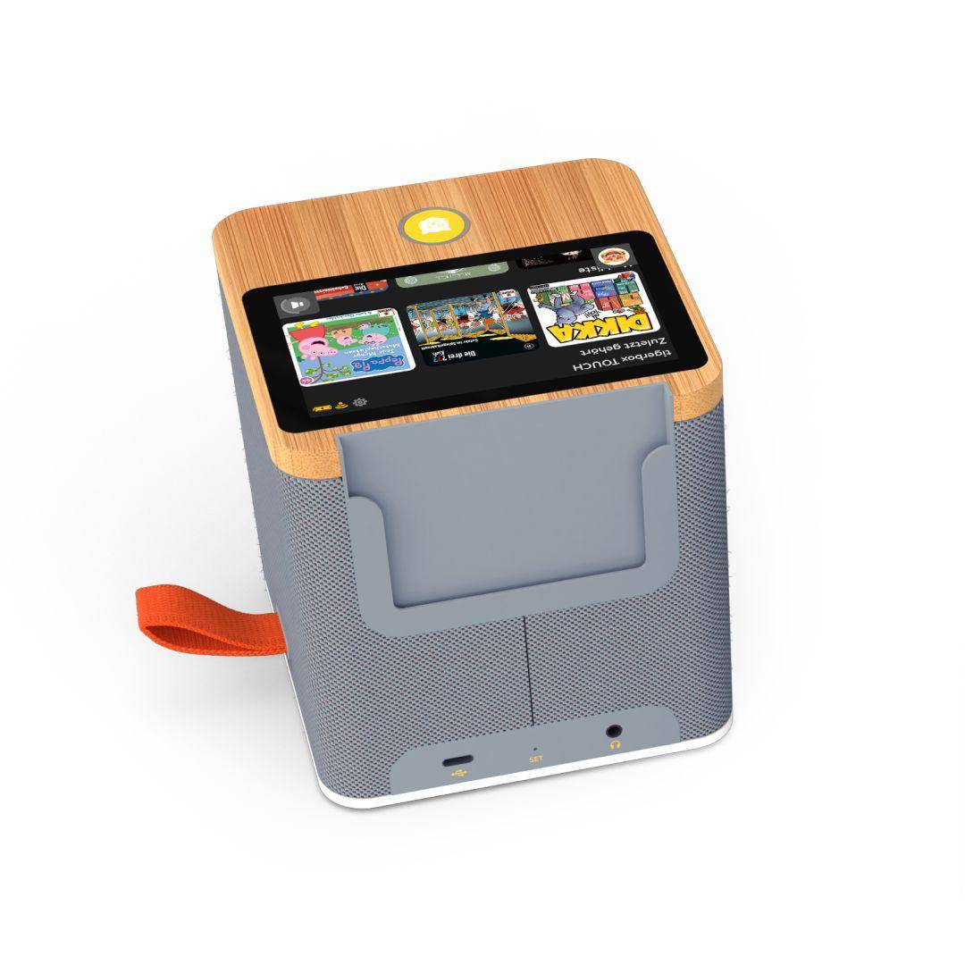 tigerbox TOUCH PLUS grau Bluetooth | by Schmatzepuffer® "personalisierbar"
