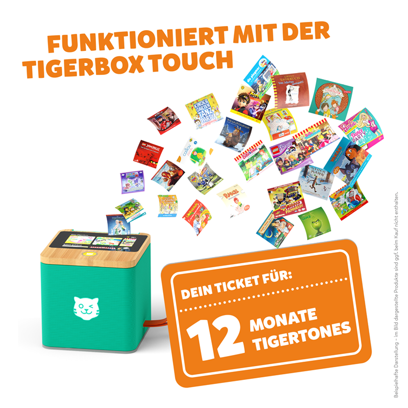 12 mois Family (jusqu'à 5 appareils) Tigertones Tigerticket Tigerbox Touch plus et Mini | Tigermedia